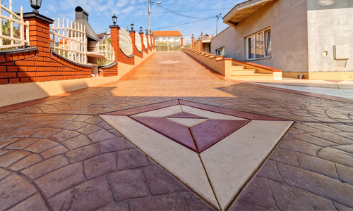 TRAVAUX DE BÉTON IMPRIMÉ